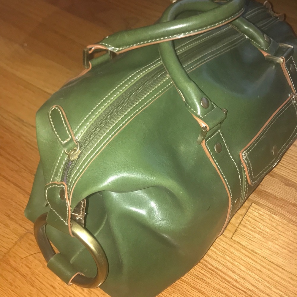 Handbag olive green